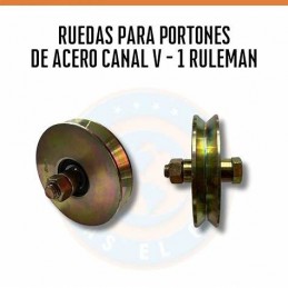 CAPURRO RUEDA DE ACERO 60...