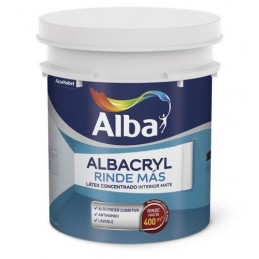 ALBACRYL RINDE MAS LATEX...